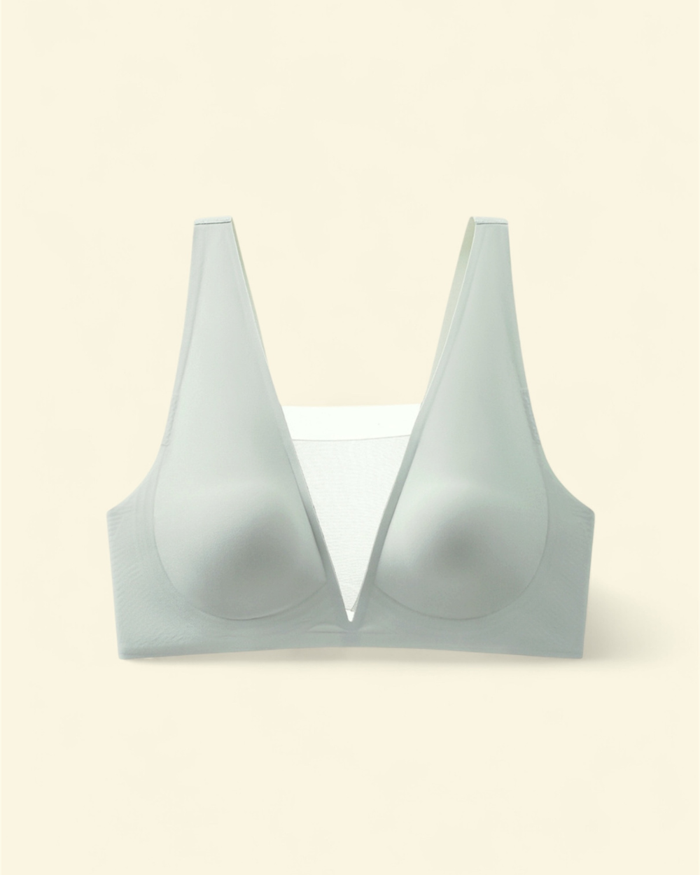 Designed to feel like a second skin, the Intyra Seamless Deep V Bralette blends sculpting support with effortless minimalist elegance.