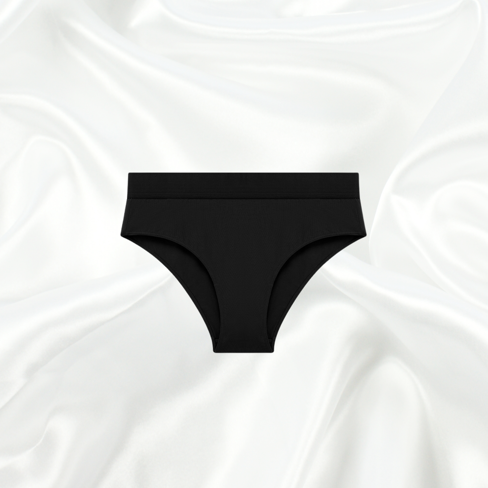Intyra's seamless black panty with Perfect fit, buttery-soft fabric, and invisible lines for all-day wear.