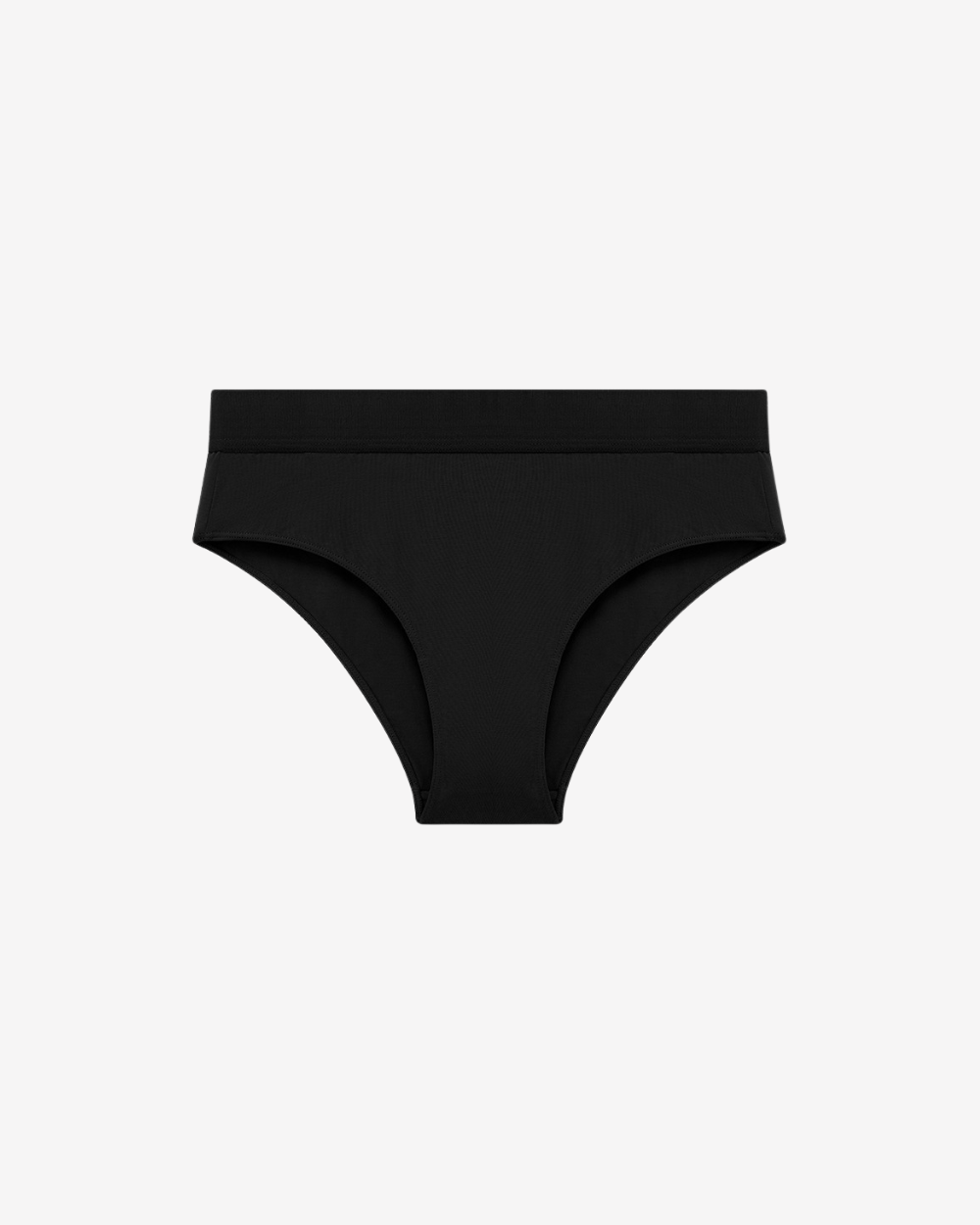 Midnight Elegance Seamless Bikini Brief in classic black featuring a smooth invisible finish and ultra-soft second-skin comfort.