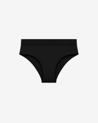 Midnight Elegance Seamless Bikini Brief in classic black featuring a smooth invisible finish and ultra-soft second-skin comfort.