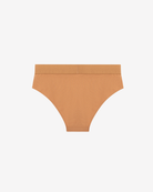 Back view of Intyra beige seamless panty showing smooth seamless fit and comfortable coverage