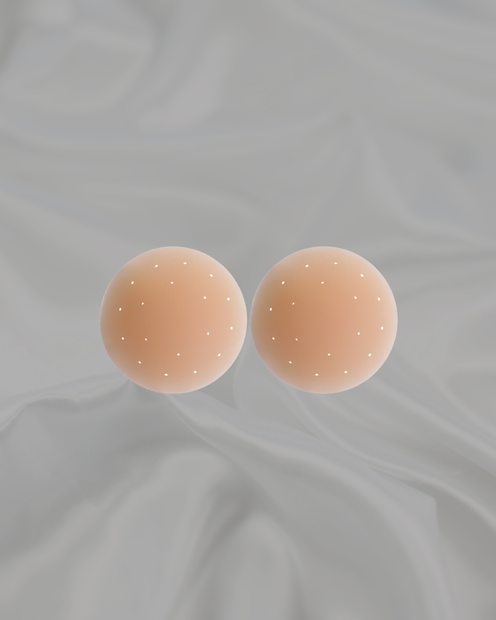 Close-up of Seamless Petal Covers – Natural Beige showcasing ultra-soft silicone and seamless invisible coverage.